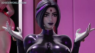 Starfide x Raven: More than Friends (3D Futa)