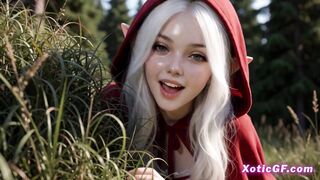 Little Red Riding Hood and the Big Black Cock (AI)