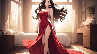 AI Generated Anime porn Uncensored Movie of legal Yr Aged Anime Woman in 3 DIMENSIONAL Toon Macro shot by Kiidzy Animates