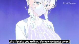 Hitozukiai Ga Nigate Na Miboujin No Yukionna-san To Noroi No Yubiwa