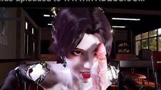 Dream Backside: Queen of Pixels - THREE DIMENSIONAL Cartoon Anime porn