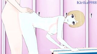 Michiru Mayumura and I have strenuous hump in the locker guest room. - MAJOR second Anime porn