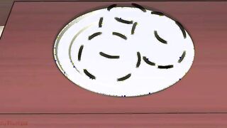 Dandole clases de pene a una gigante Animacion Anime porn