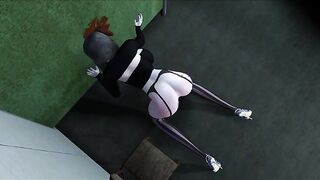 Animated Forms: Vamp of the 3 DIMENSIONAL Area - 3 DIMENSIONAL Toon Manga porn
