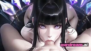 Anime Stunner Rails Me Harsh In A Crystal Tunnel