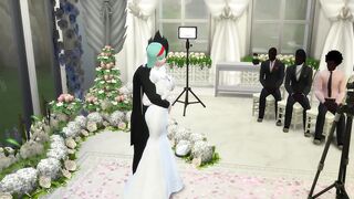Dragon Ball Pornography Epi 24 Hermosa Esposa Recien Casada en su Boda le toman fotos eroticas al frente de su Marido Cornudo follada p