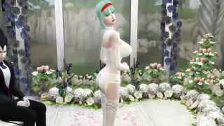 Dragon Ball Pornography Epi 24 Hermosa Esposa Recien Casada en su Boda le toman fotos eroticas al frente de su Marido Cornudo follada p