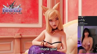 League of Legend’s Ahri and Akali Sex Video Audition