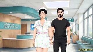 Insatiable Indian Doc Romps Super hot Schoolteacher in Medical center – Desi COUGAR Roleplay