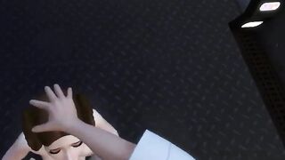 X Star Wars: Luke using his jedi skils to smash Leia -Sims4- pornography manga porn