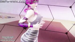 [MMD] MAMAMOO - Starry Night Evelynn Mind-blowing Kpop Dance League of Legends Manga porn Uncensored 4K 60FPS