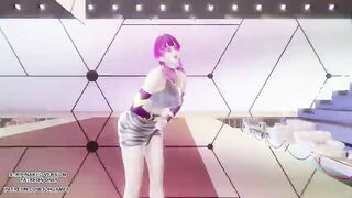 [MMD] MAMAMOO - Starry Night Evelynn Mind-blowing Kpop Dance League of Legends Manga porn Uncensored 4K 60FPS