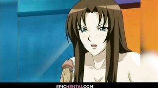 Timid Housewife Shizuko Gets Drilled In A String Corset