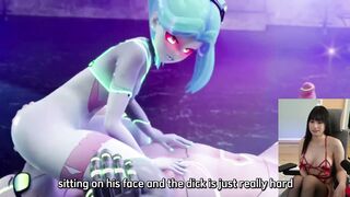 Thirsty Rebecca - Cumplete Edition! Cyberpunk Edgerunners Hentai