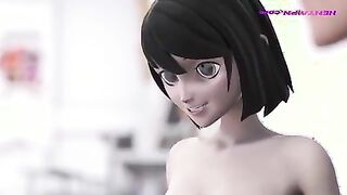 Bisexual Students Uncensored Three-way with teen