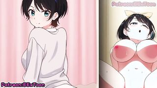 Okarishimasu Anime porn Anime - Phat Titties Ruka Sarashina Suck Job Anime porn by eextoon