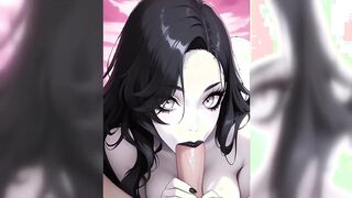 Ourdream Anime porn - Dark Hair Light Flesh Anime porn Femmes (AI Compilation)