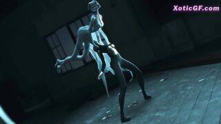 The Mysterious Silver Ladyboy of the Abandoned House (Animation) Exclusive
