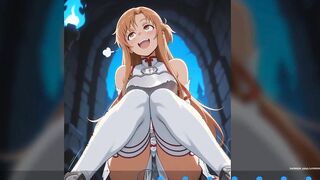 Asuna Yuuki - Sword Art Online Stiffy Hero Jerk Off Instructions HFO (Comfortable/Plot Buttressed)