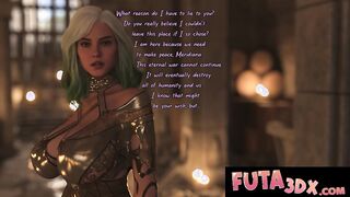 Futa3Dx - Crazy & Primed Succubus Futa Honeys Plumbing Harsh