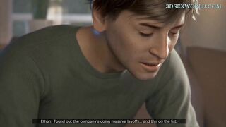 Big Titted Unfaithful Wife cheating her Husband with Interracial BBC (3D Anime) HQ