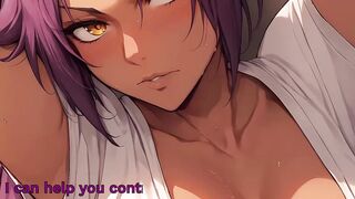 Yoruichi helps you with your strength - Manga porn Jerk Off Instructions [breathplay, bumfuck fucky-fucky]