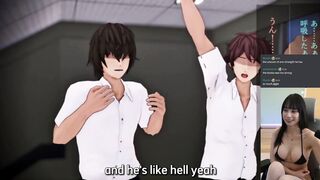A guy has sex with Suguha, whom I liked first - Sword Art Online Hentai NTR