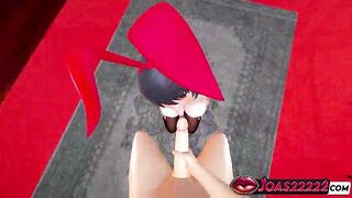 Super-hot Massive Baps Ryuko Bunny Costume play THREE DIMENSIONAL Manga porn Rule34 - Close-Up Frenulum Munching Fetish for Immense Trouser snake, Strong Hj Tugging Service, Muddy Oral pleasure with Screams Concluding in Popshot Toon
