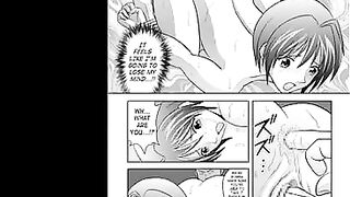 Anime Gal Large Jugs Bound Comic anime porn