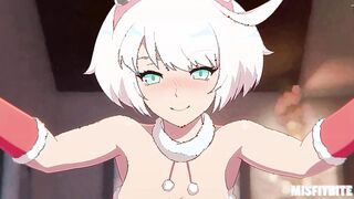 Misfitbite - Guilty Sensation XRD - Elphelt and Bridget Guilty Gear Manga porn Anime 2d Cartoon