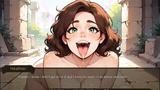 Farmer Kink [ TABOO Manga porn Game ] Ep.7 BFF gave her VERY FIRST BLOWAGE and DEEP-THROAT and GULP !