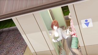 My Hero Academia Manga porn - Uraraka having bang-out in a public wc - Chinese Japanese Manga Anime Toon Game Pornography Vid Toon