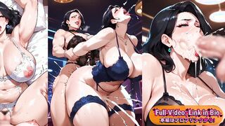 [4K Manga porn] Hermaphroditism mature doll NTR bar hotwife story -Doll POINT OF VIEW〜