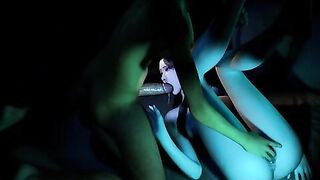 Tempting Pixels: Animated Princess Rising - THREE DIMENSIONAL Toon Anime porn