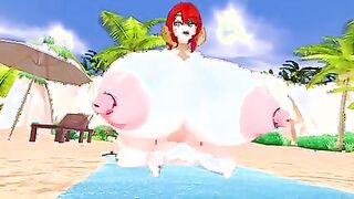 Yam-sized Udders Cowgirl Pose