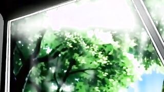 The Kawarazaki Household 2 ep1 - Gagged hentai maid with dildo up ass pisses on two way mirror