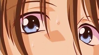 The Kawarazaki Household 2 ep1 - Gagged hentai maid with dildo up ass pisses on two way mirror
