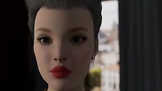 Sexy Baroness ass fucks with Casanova in luxury room in Venice