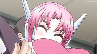 Notto Sexaroid Eurie! 2 - Busty warrior girl is mistakenly gangbanged as a hentai sex robot