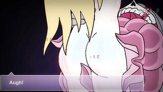 Zanna the Elf - Busty warrior elf is fucked by scary hentai monster