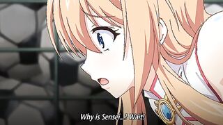 The Targeted Angel Goddess Angeltia 2 - Sensei face fucks hentai magical girl bound in tentacles
