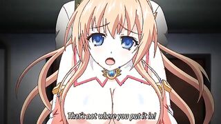 The Targeted Angel Goddess Angeltia 2 - Sensei face fucks hentai magical girl bound in tentacles