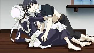 Fiance is Quartet of Elder Sisters 1 - Busty hentai maid drains her master's balls