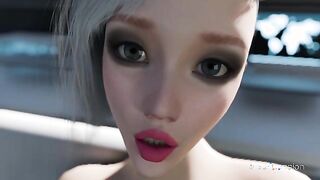 Nexus 3: Orbit Meta - 3D animation fuck on a space station with blonde robot girl
