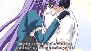 Hyoudou Ibuki 1 - Student council president is tied up and hentai ass fucked by her master
