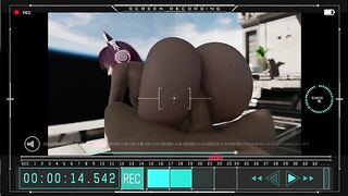 Neon Dreams: Catgirl - Cute japanese catgirl gets fucked on space station