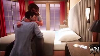 Cuckold Honeymoon 2 - Cheating wife gets boned by buff guys' 3D BBC cock