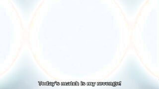 Princess Burst 1 - Female MMA fighter loses and has to suck the winner's stinky hentai cock