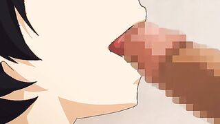 My Admired Female Boss is Being Fucked 2 - Busty hentai boss plowed in the shower