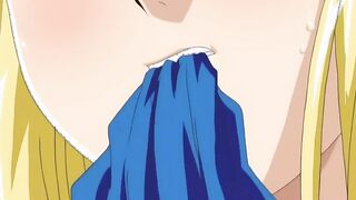 Sexual Pursuit 2 - Hentai stepsister gives her brother a footjob after she fingers her twat